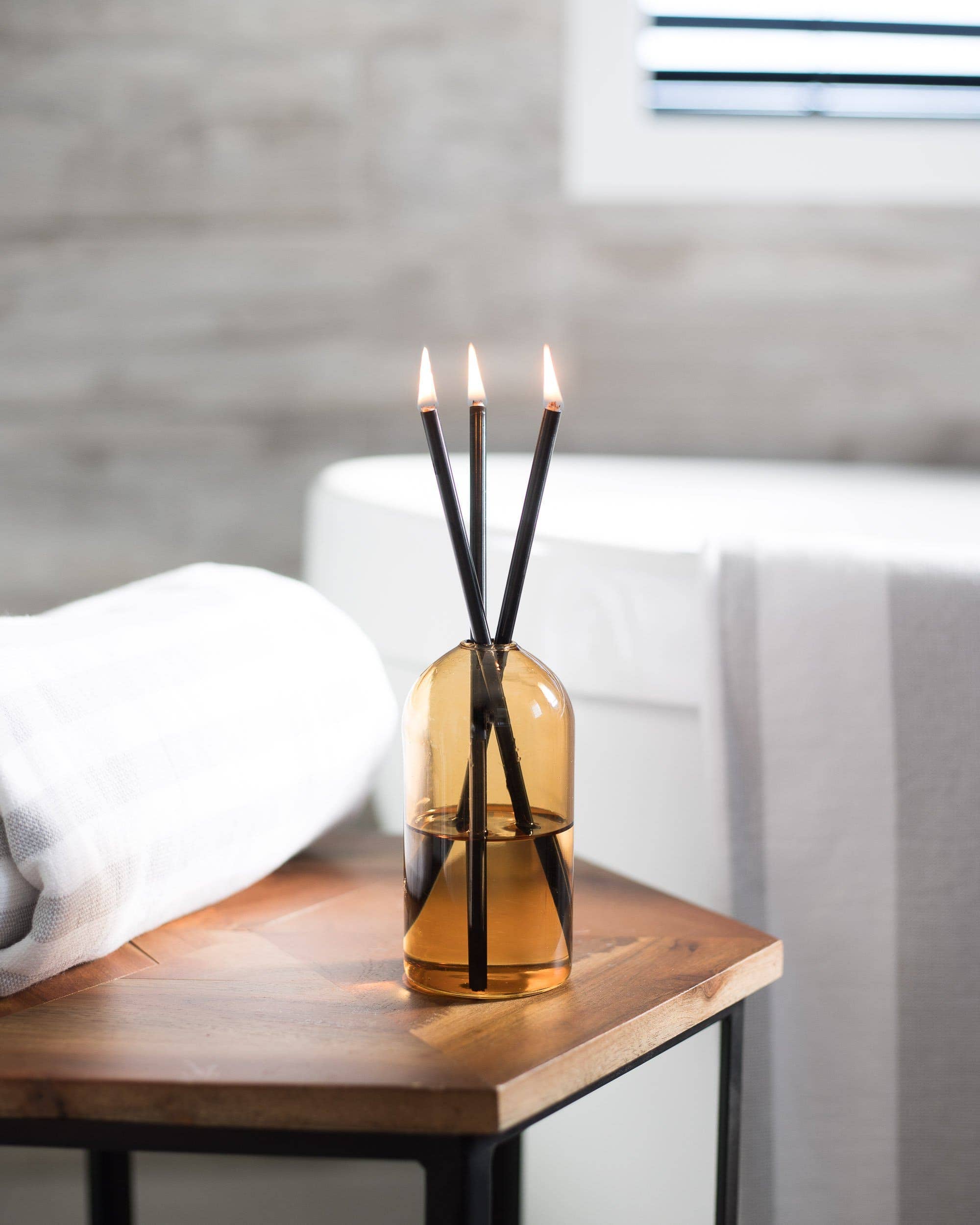 Black Everlasting Candles - Made in Canada