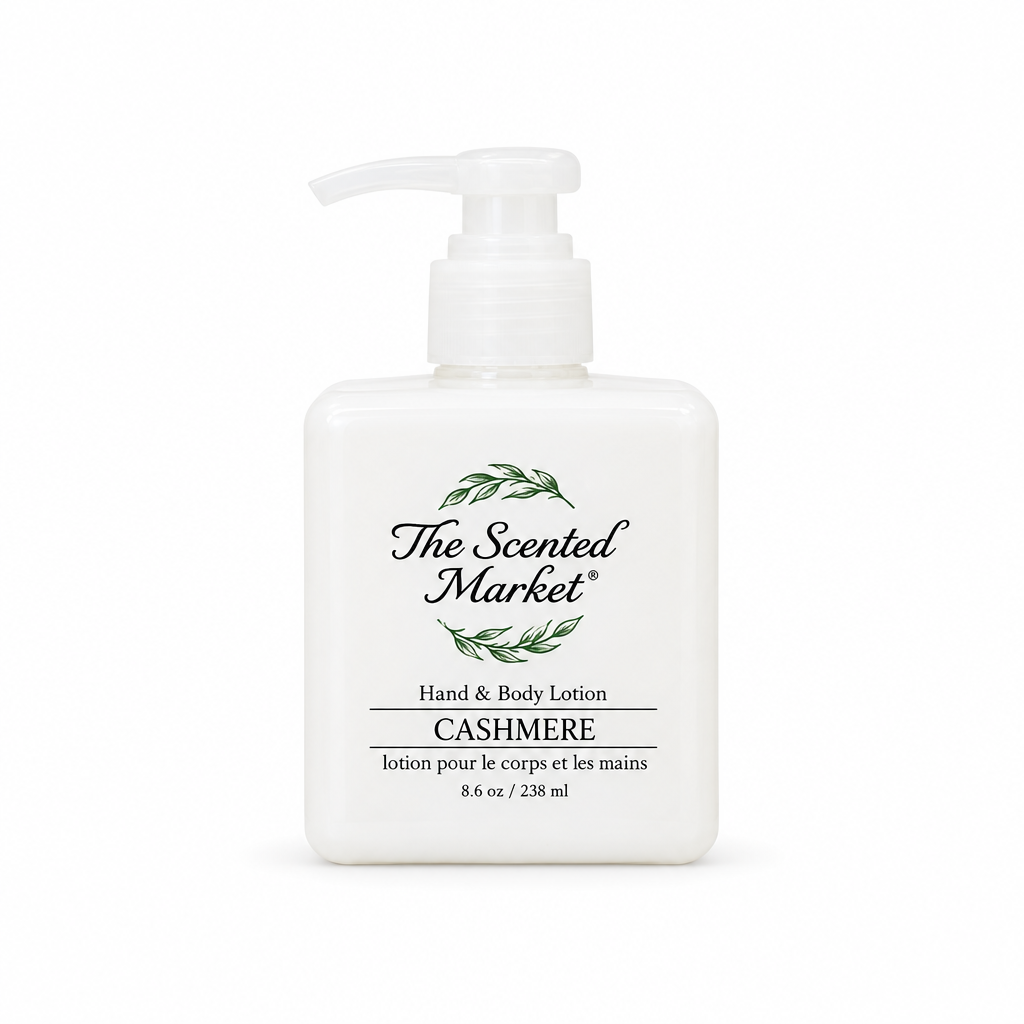 The Scented Market - Cashmere Hand and Body Lotion – Soft, Smooth, and Hydrating