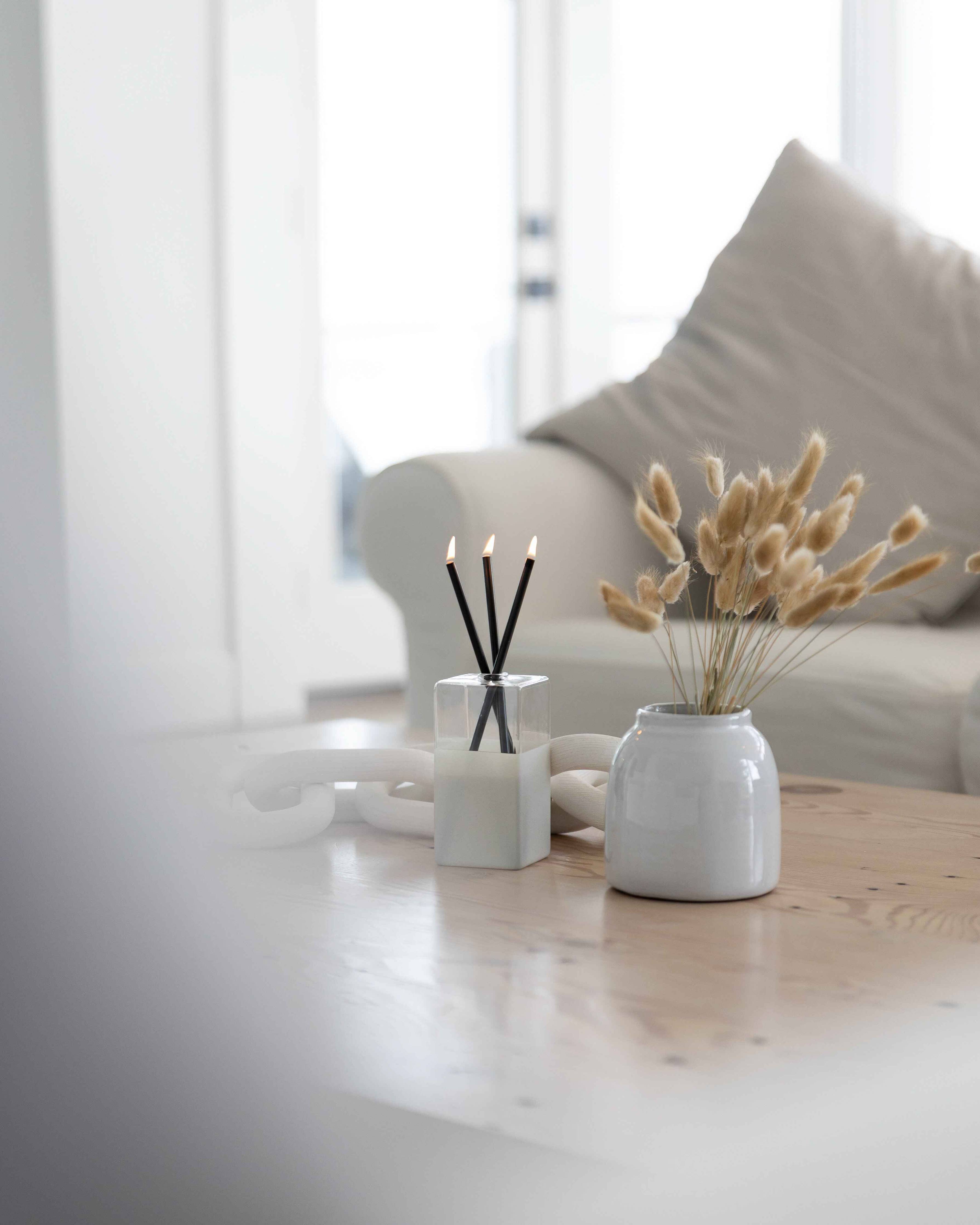 Black Everlasting Candles - Made in Canada