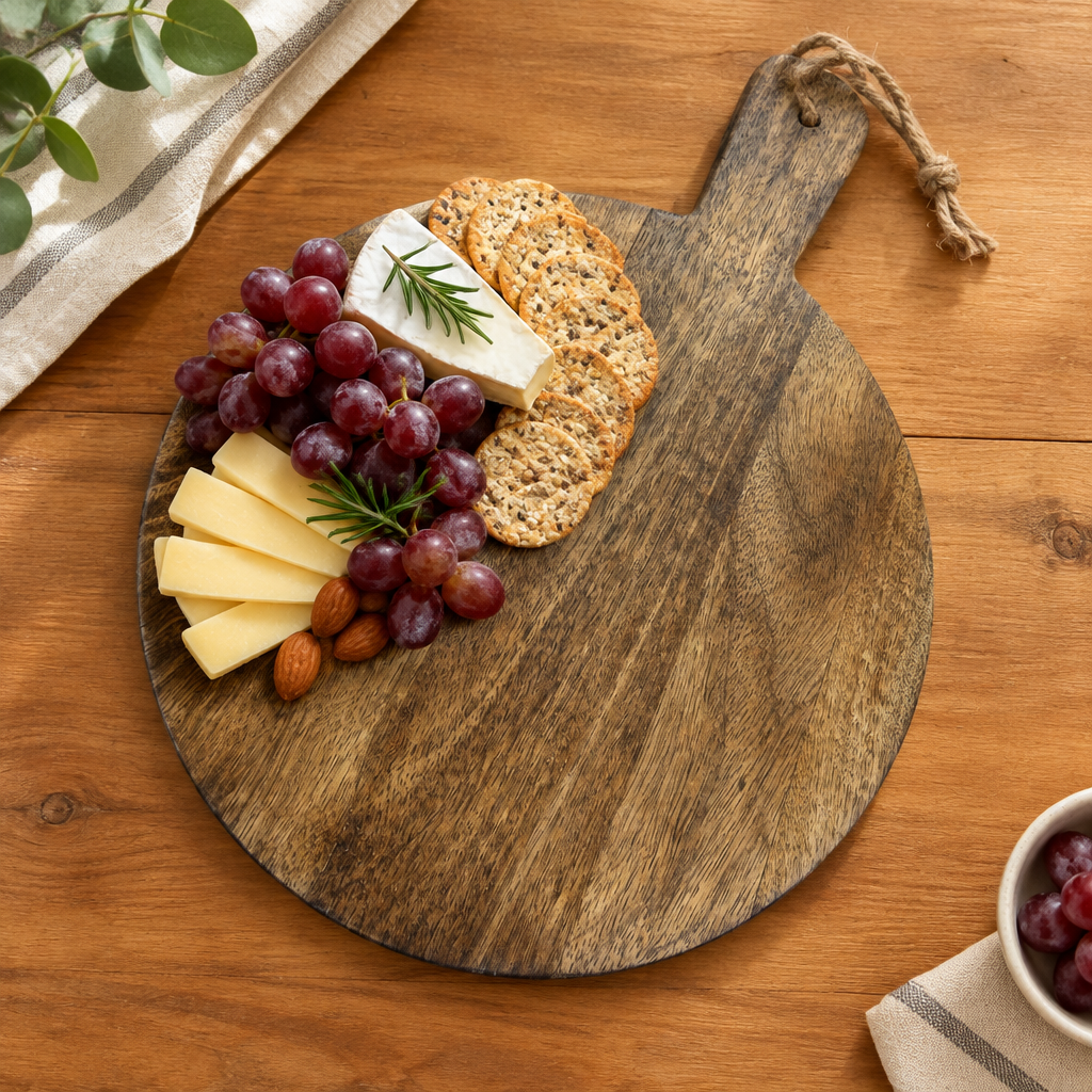 Mango Wood Round Paddle Board