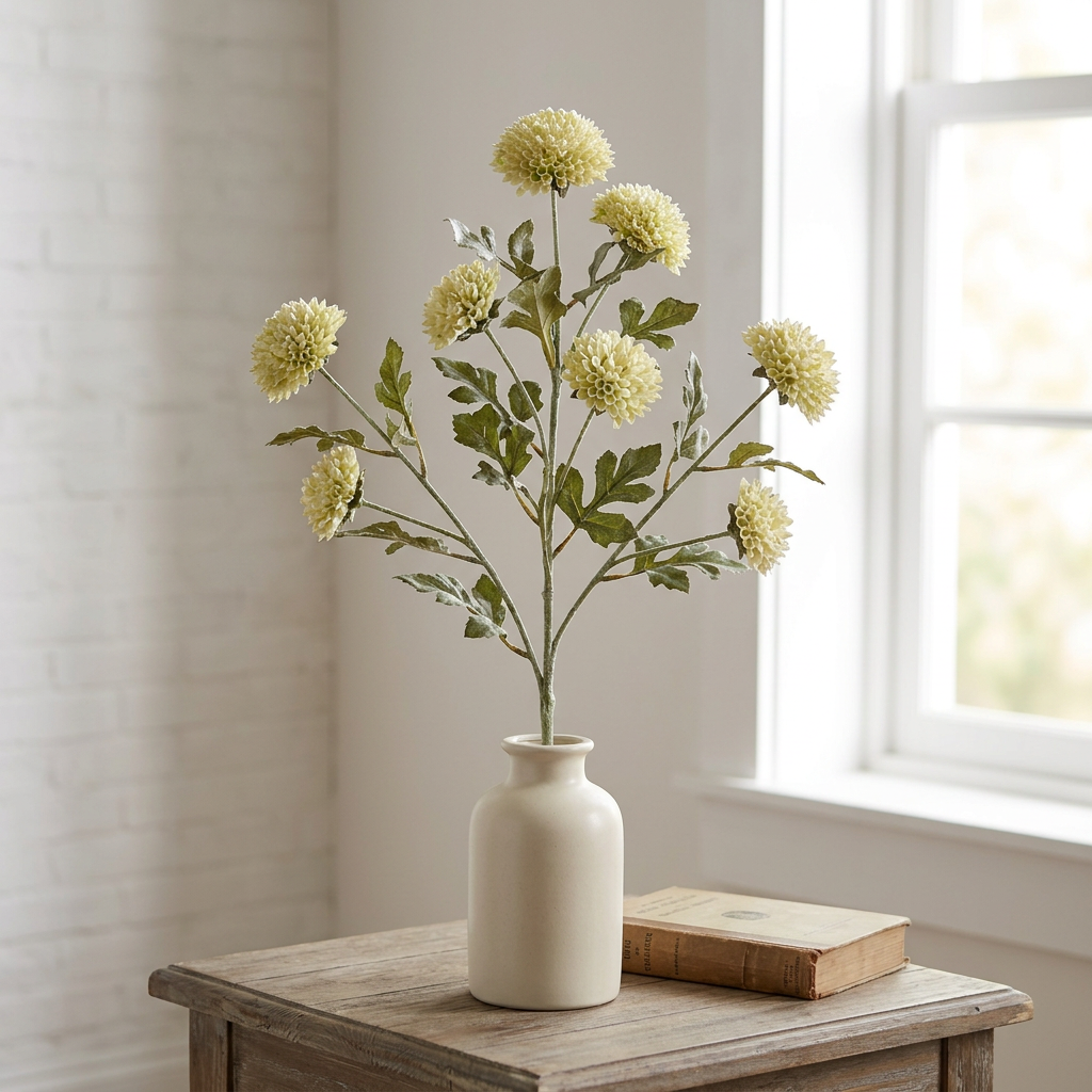 Cream Scabious Spray