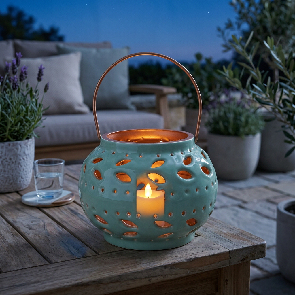 Openwork Candle Lantern