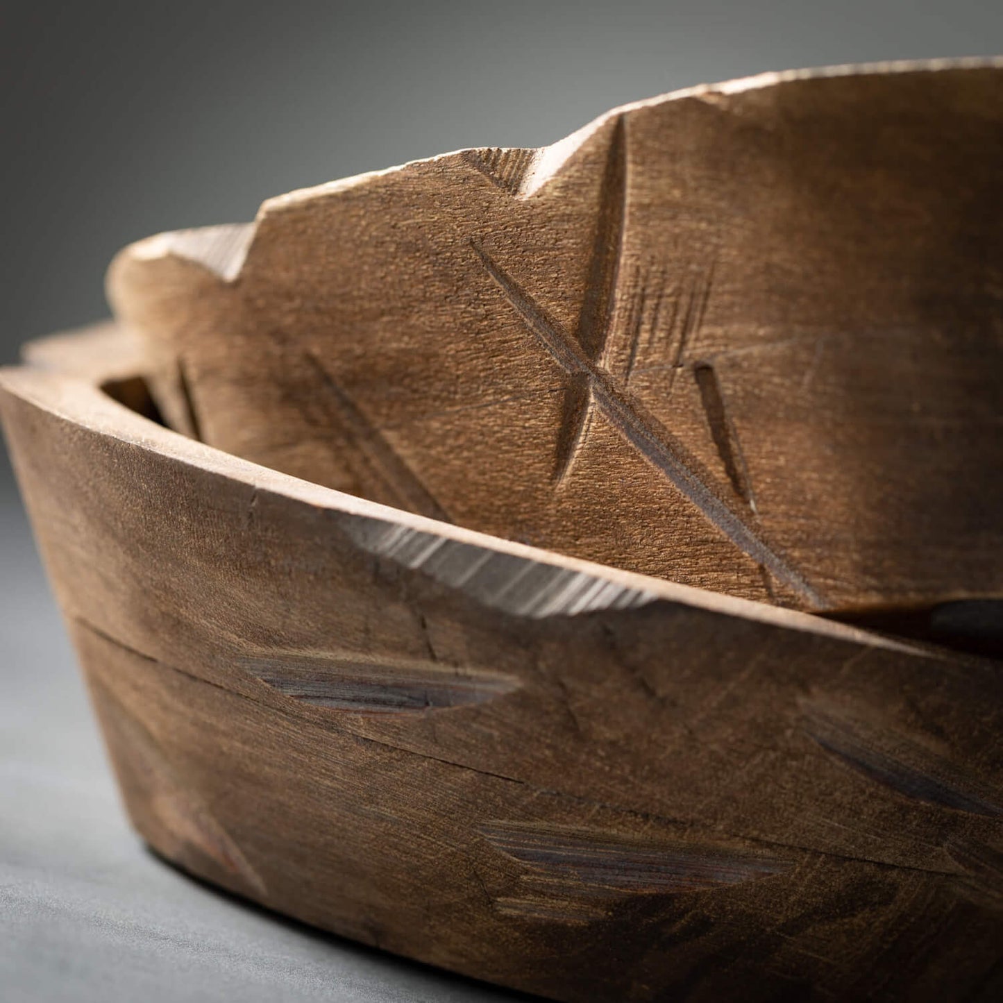 Wooden Oblong Dough Bowl
