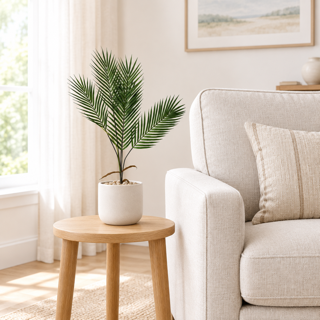UV Protected Palm Leaf Bush