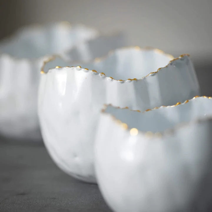 Scalloped Container Set of 3