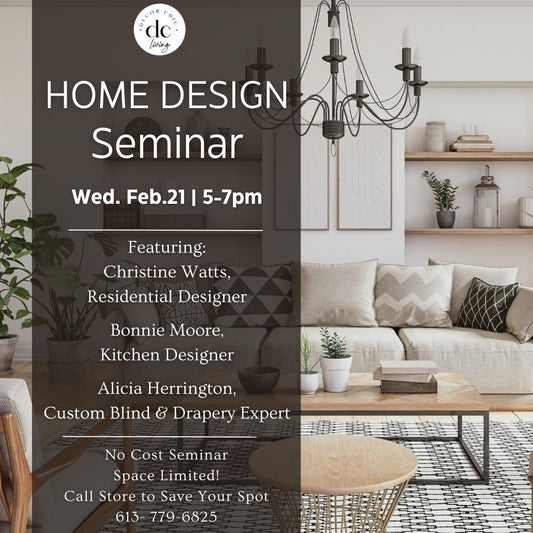Home Design Seminar | Feb 21 2024, 5-7pm
