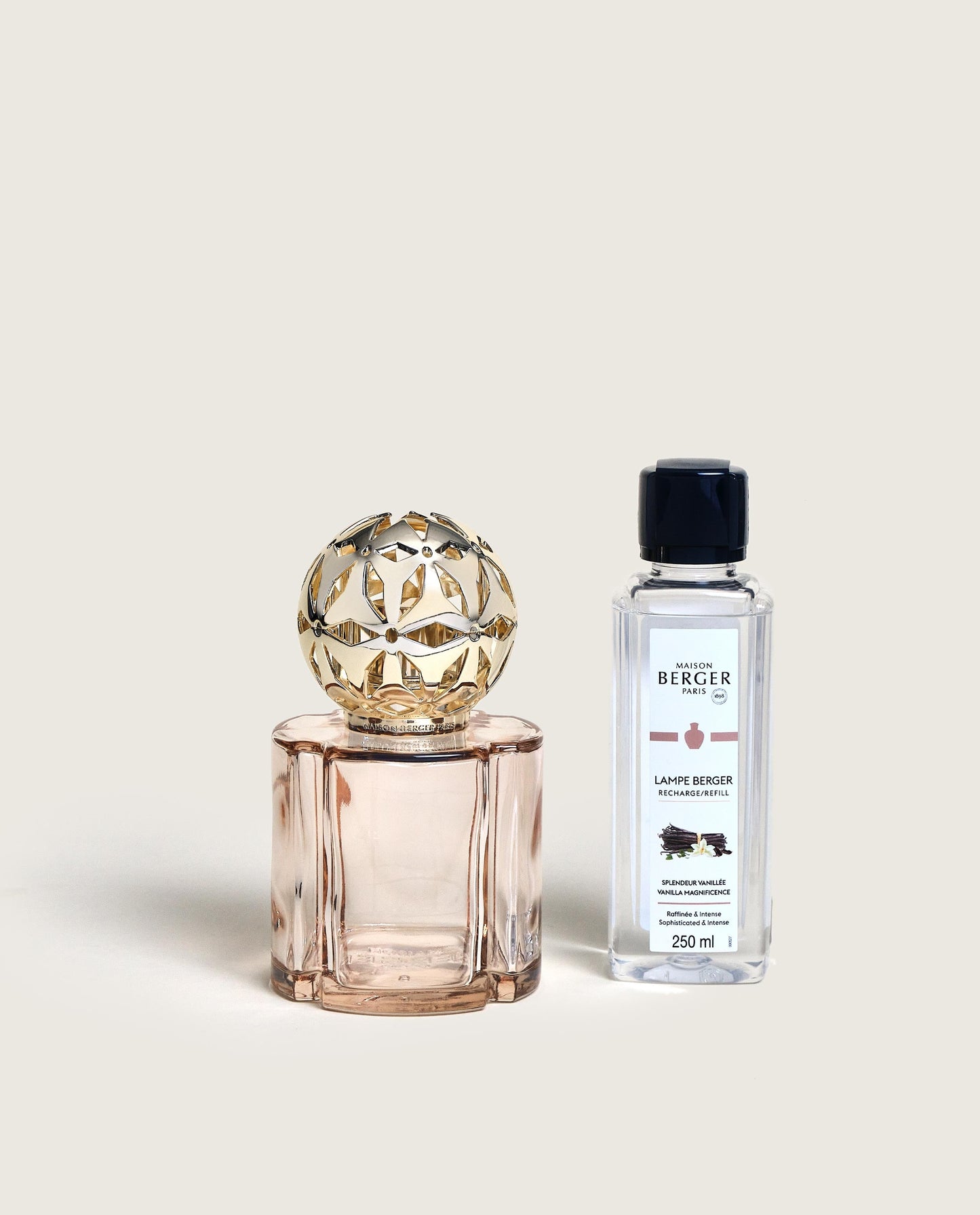 Maison Berger - Pomelis Beige Lamp Gift Set with Vanilla Magnificence