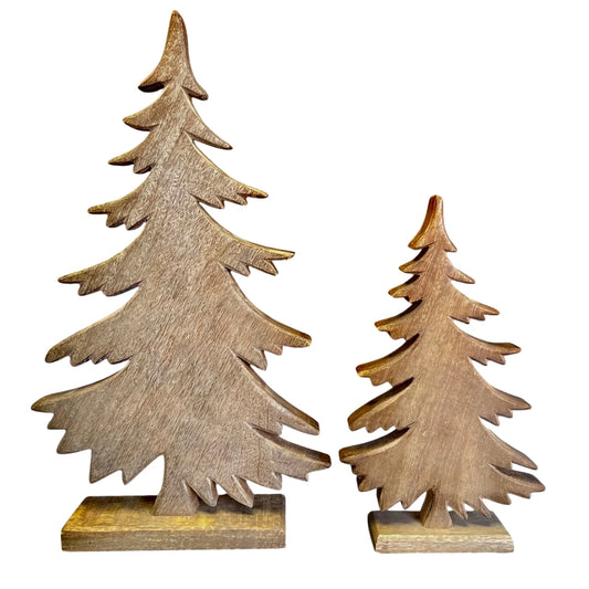 Natural Wood Christmas Tree