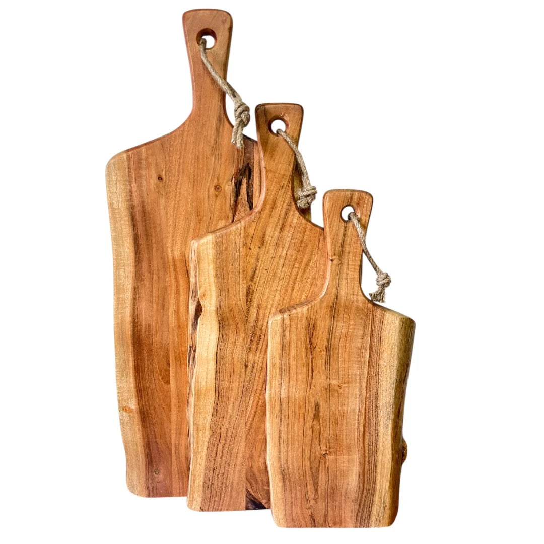 Live Edge Wood Serving Tray