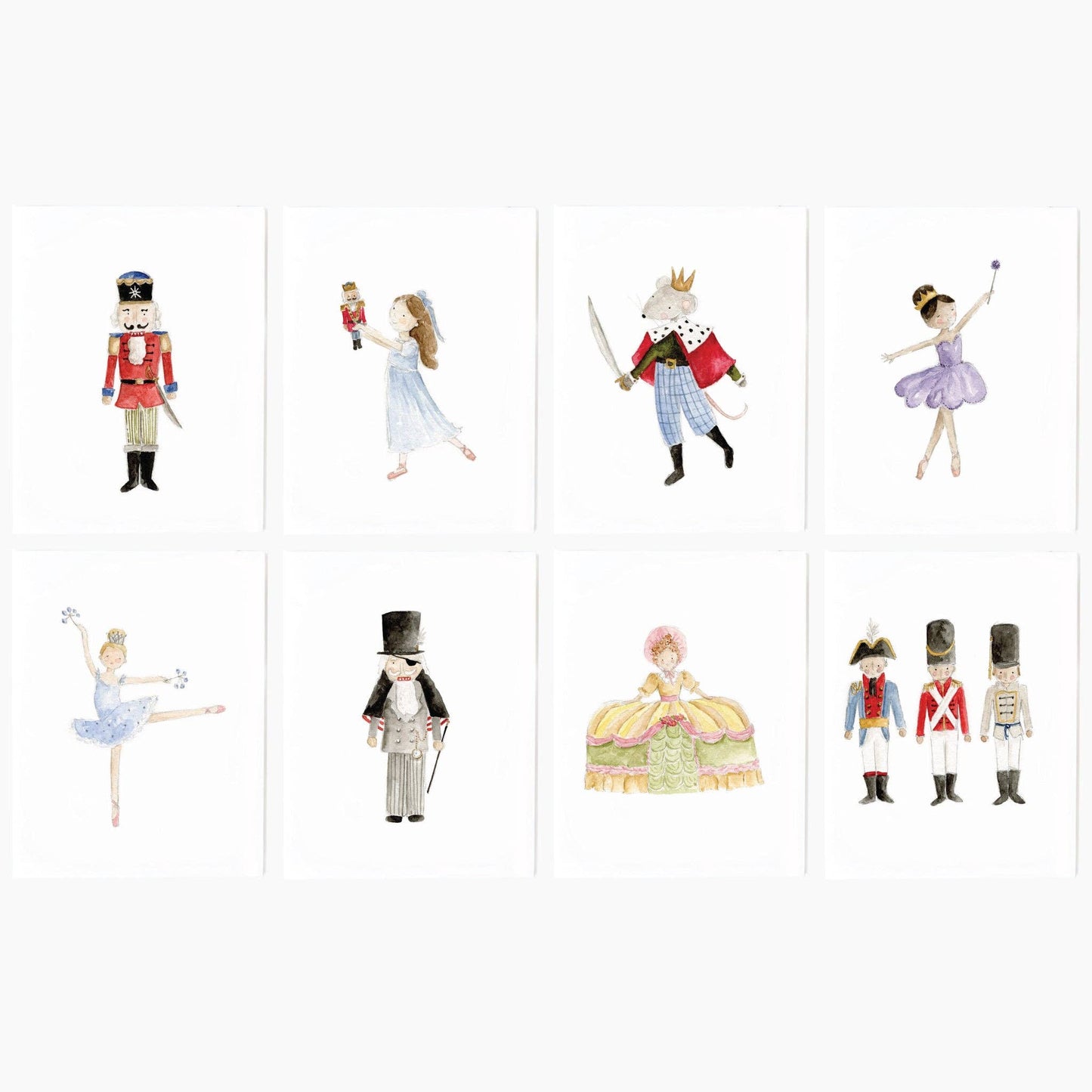 Emily Lex Nutcracker Assorted Notecard Set