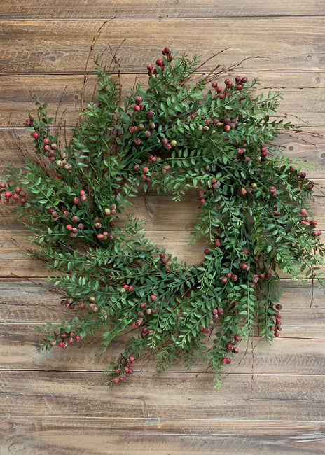 Nandina Berries Wreath
