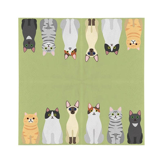 Paper Napkins Cats