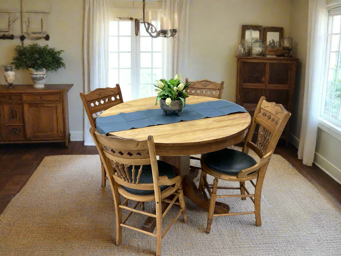 Denim Blues Table Runner