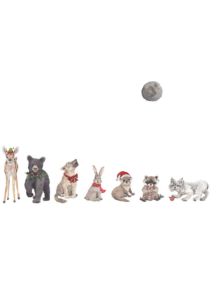 Baby Animals Lineup - Linge a vaisselle / Tea Towel