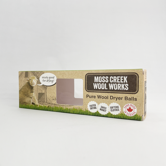 Empty Barn Box | Holds 3 Wool Dryer Balls | Gift & Display
