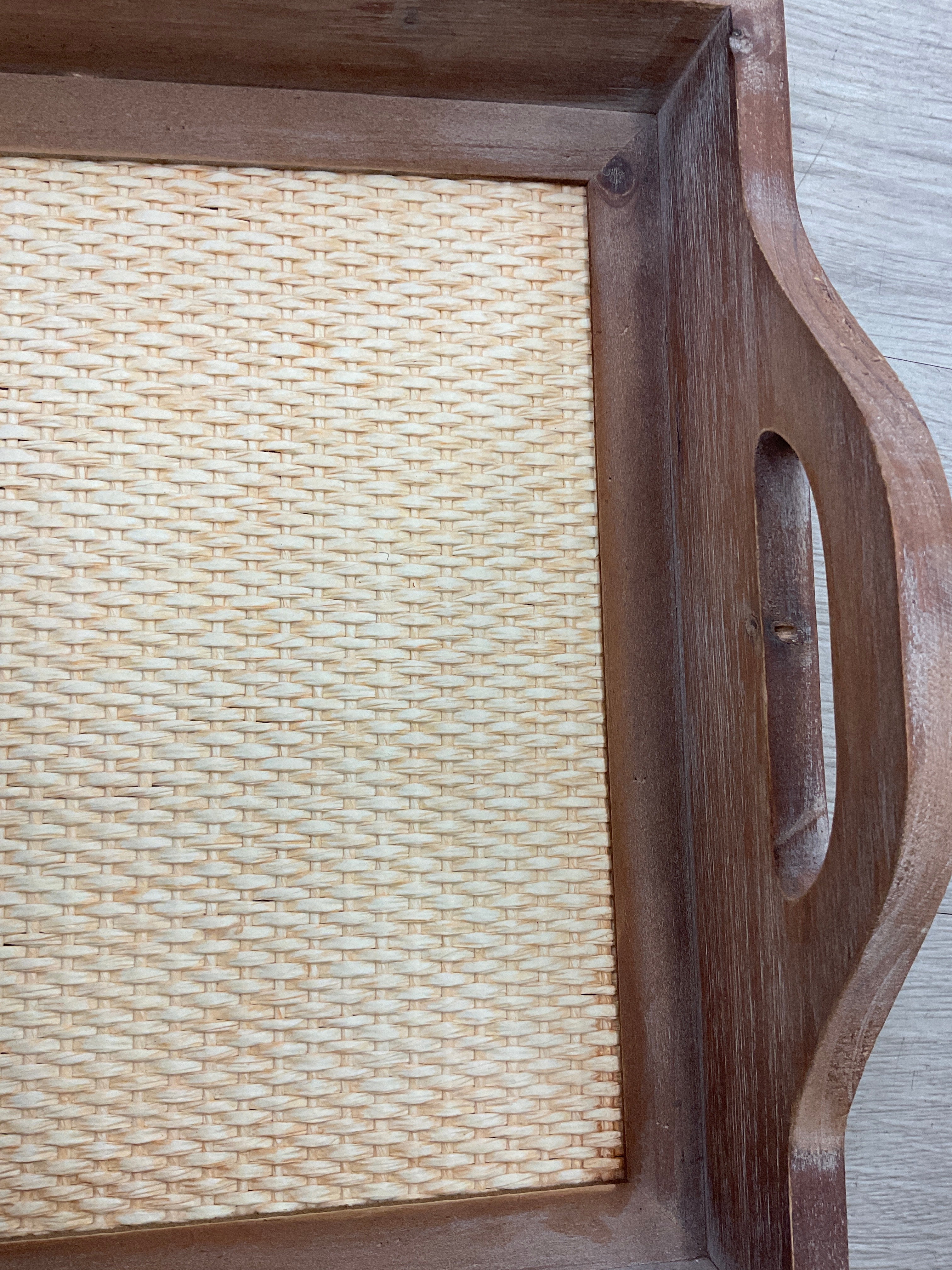 Della Wooden Serving Trays