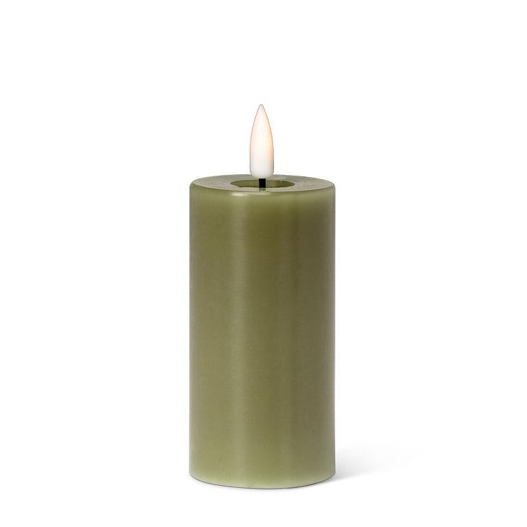 Luxlite Flameless Candle Green