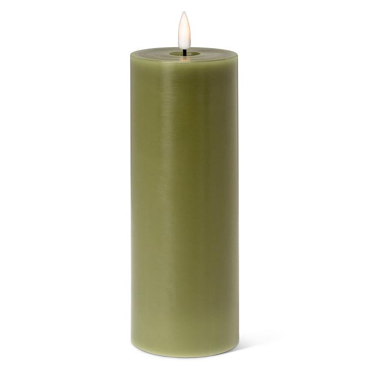 Luxlite Flameless Candle Green