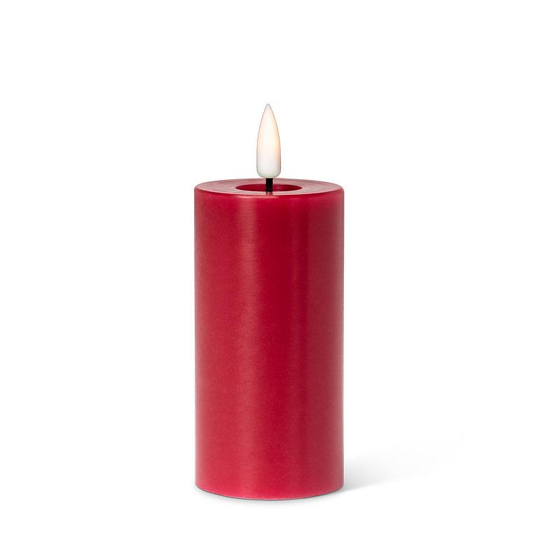 Luxlite Flameless Candle Red