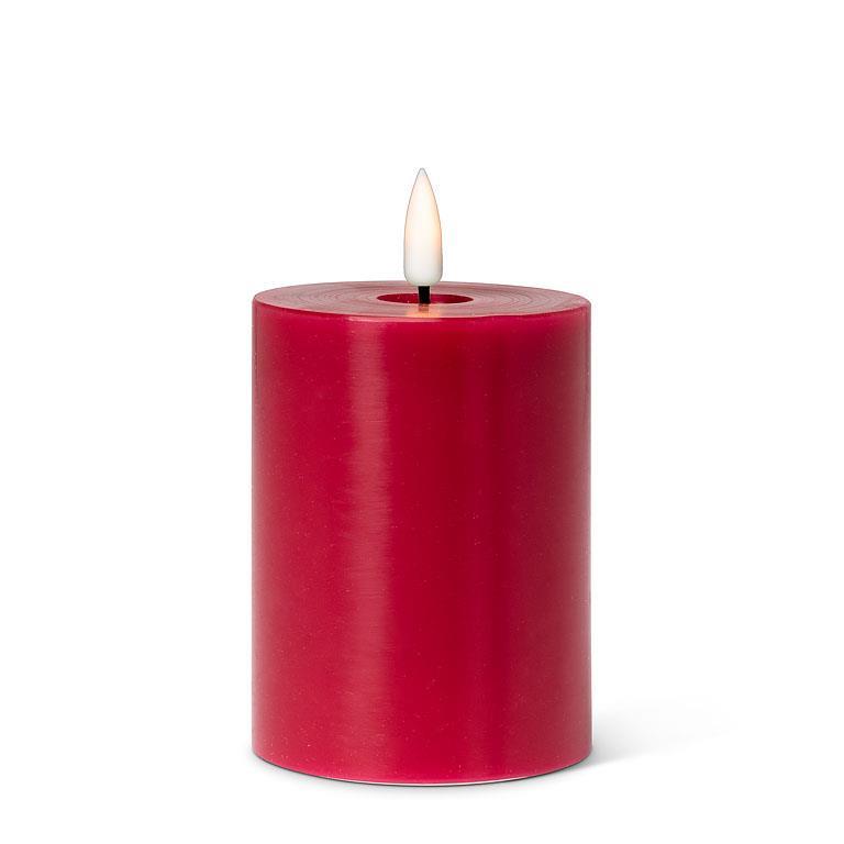 Luxlite Flameless Candle Red