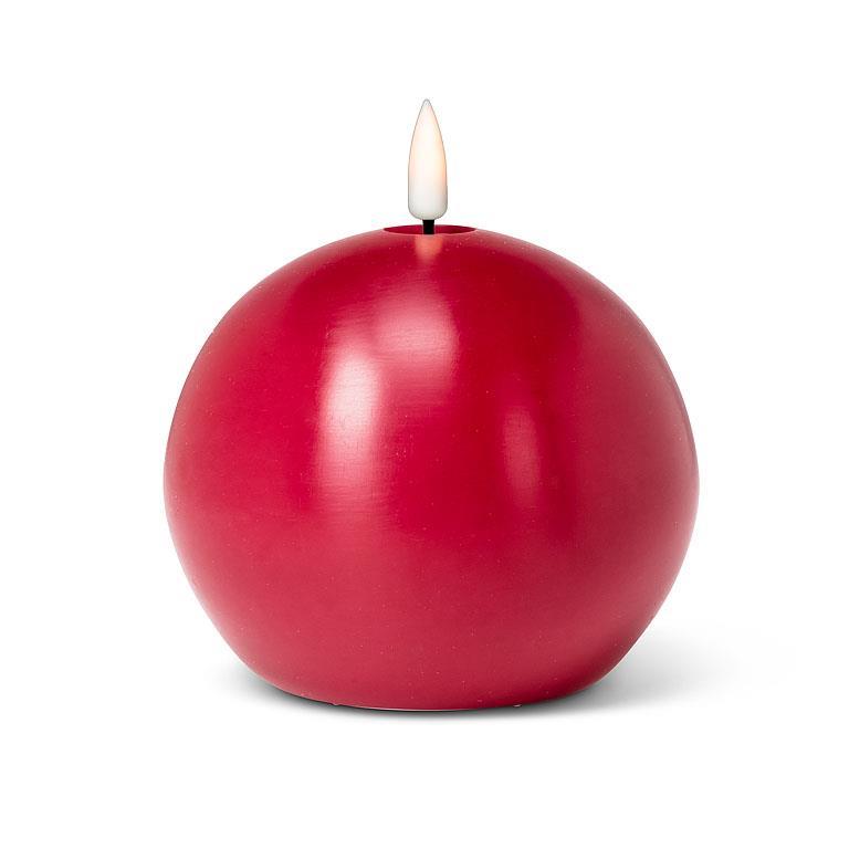 Luxlite Flameless Candle Red