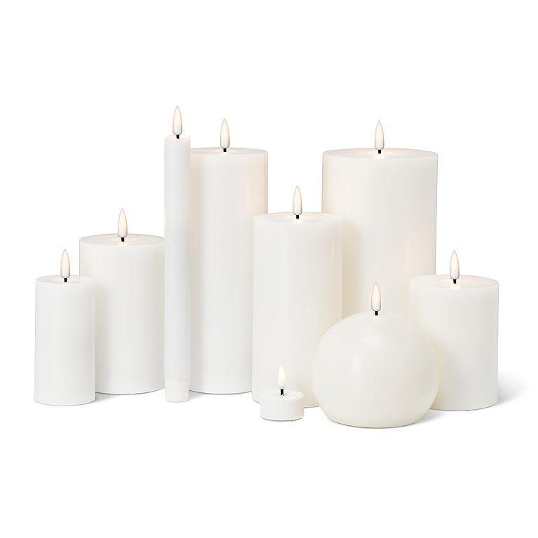 Luxlite Flameless Candle White