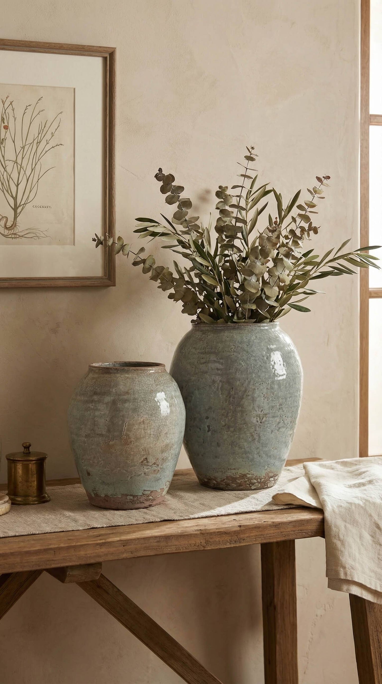Luna Vintage Ceramic Vase