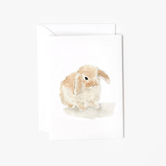 Emily Lex - Bunny mini notecard