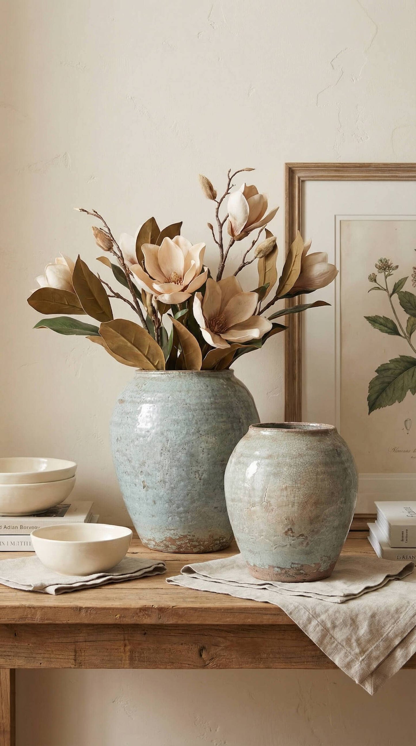 Luna Vintage Ceramic Vase