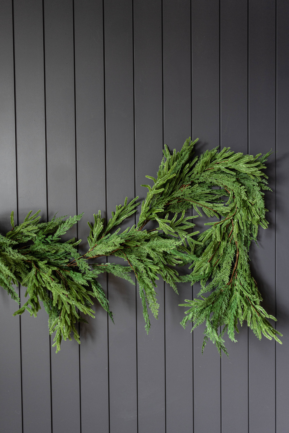 Norfolk & Cypress Mix Real Touch Faux Christmas Garland 9ft