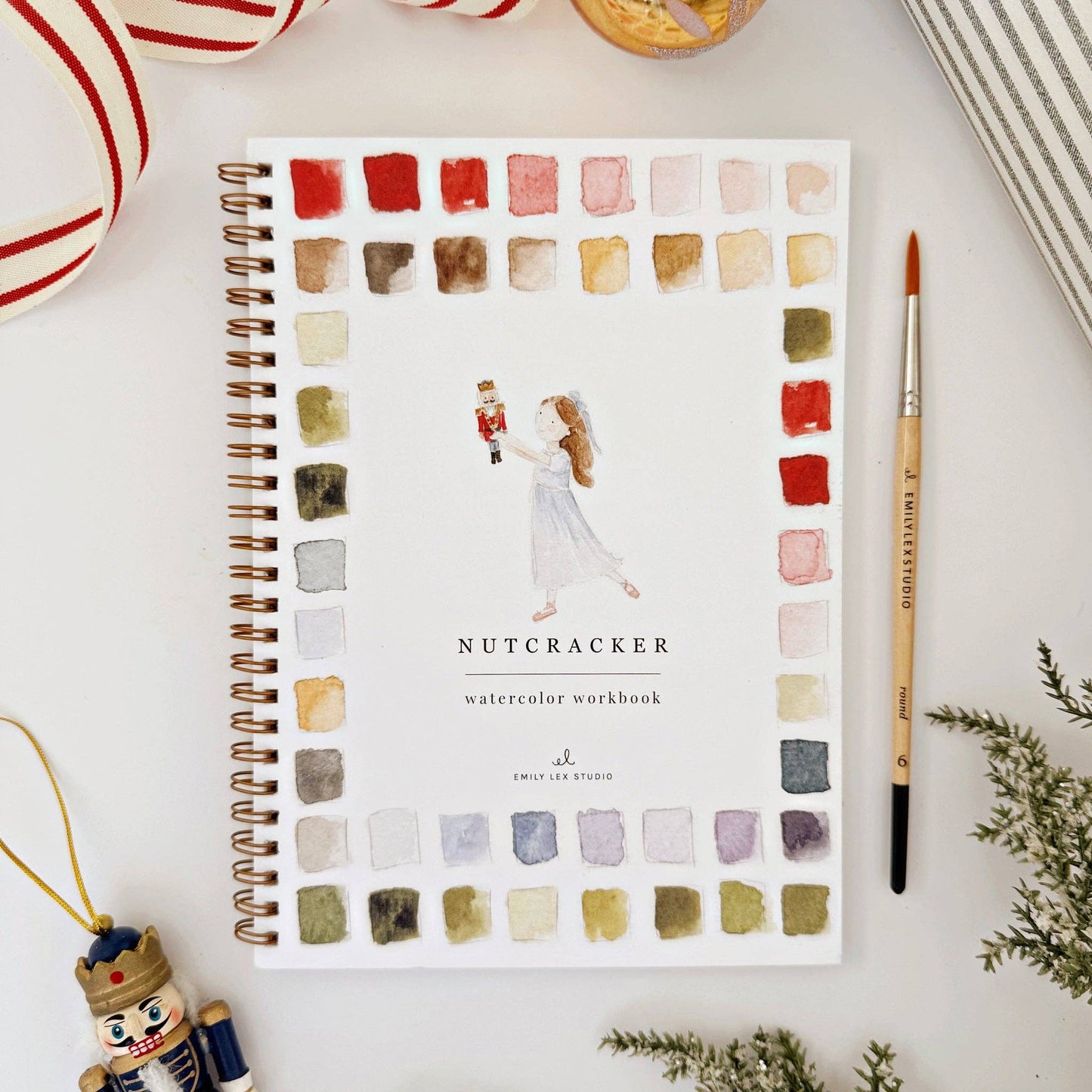 Emily Lex Watercolor Nutcracker Workbook