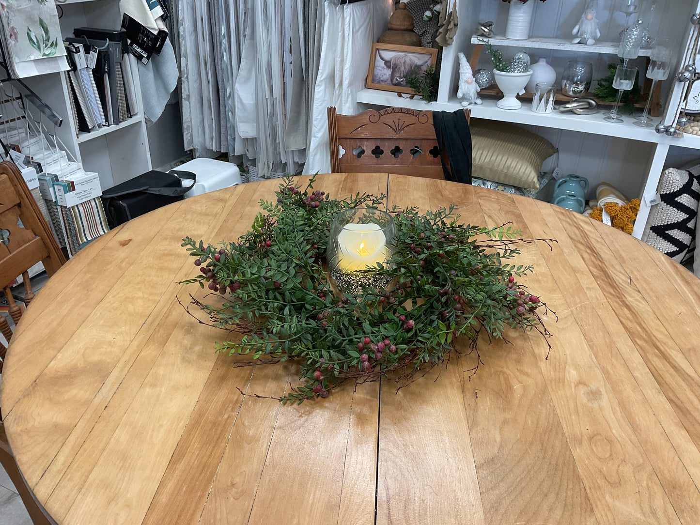 Nandina Berries Wreath