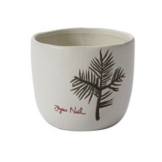 Joyeux Noel Christmas Pot