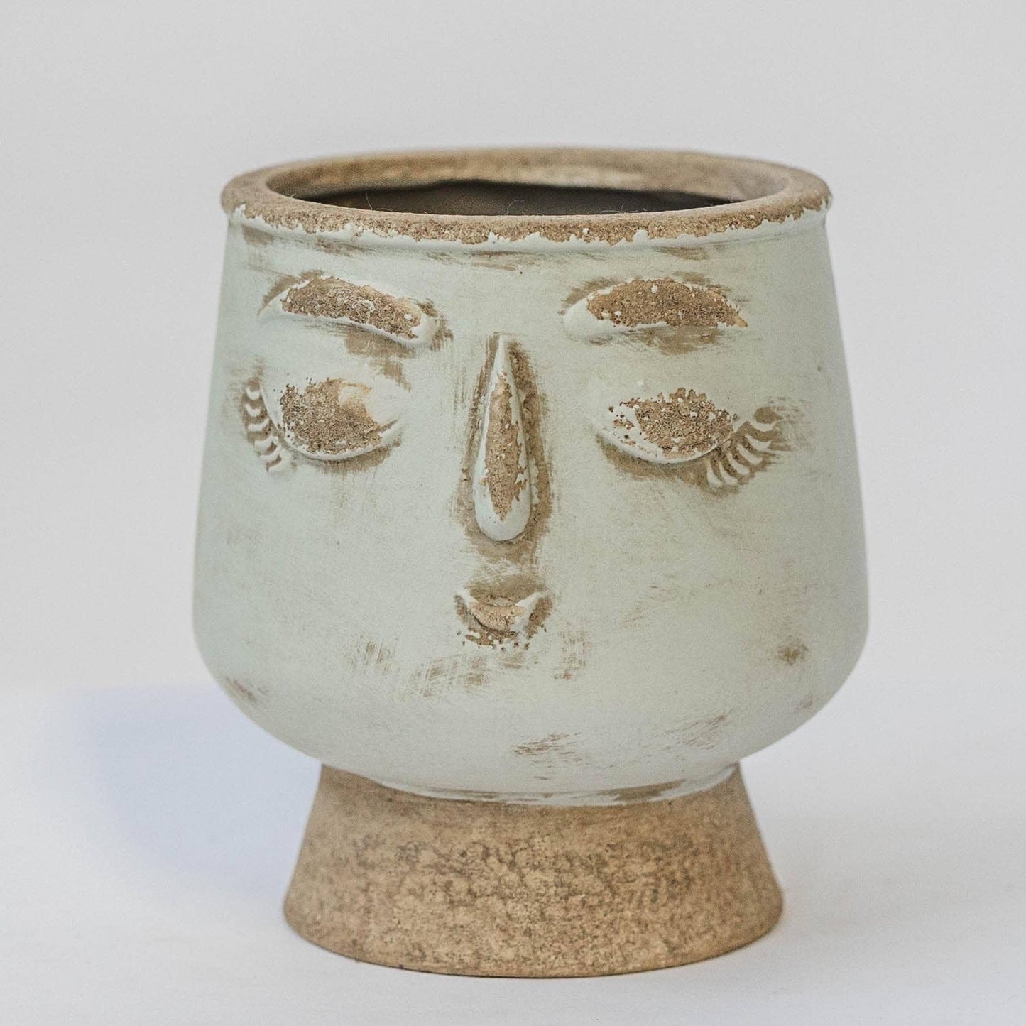 Friendly Face Flower Pot