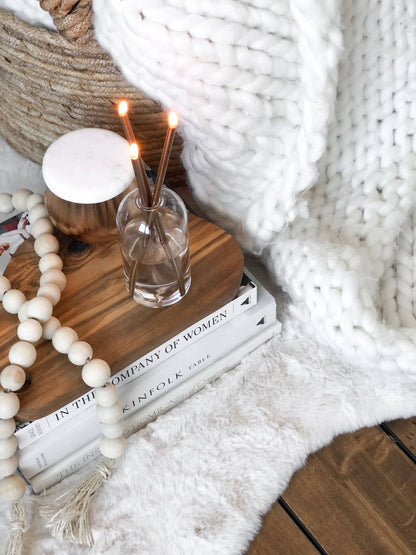 Champagne Everlasting Candles - Made in Canada