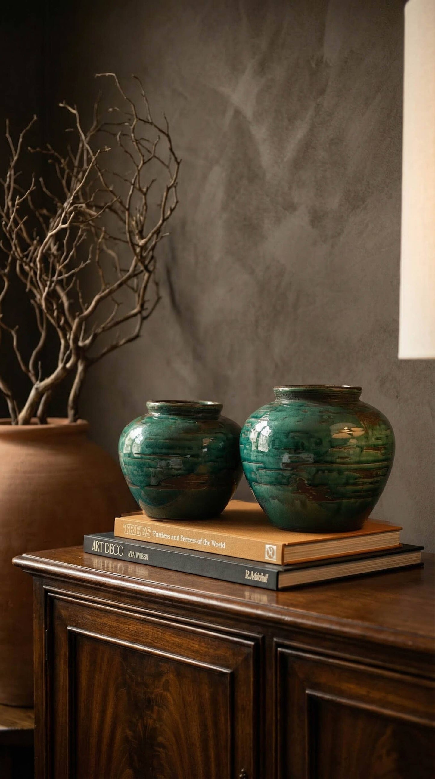 Selva Emerald Green Vase