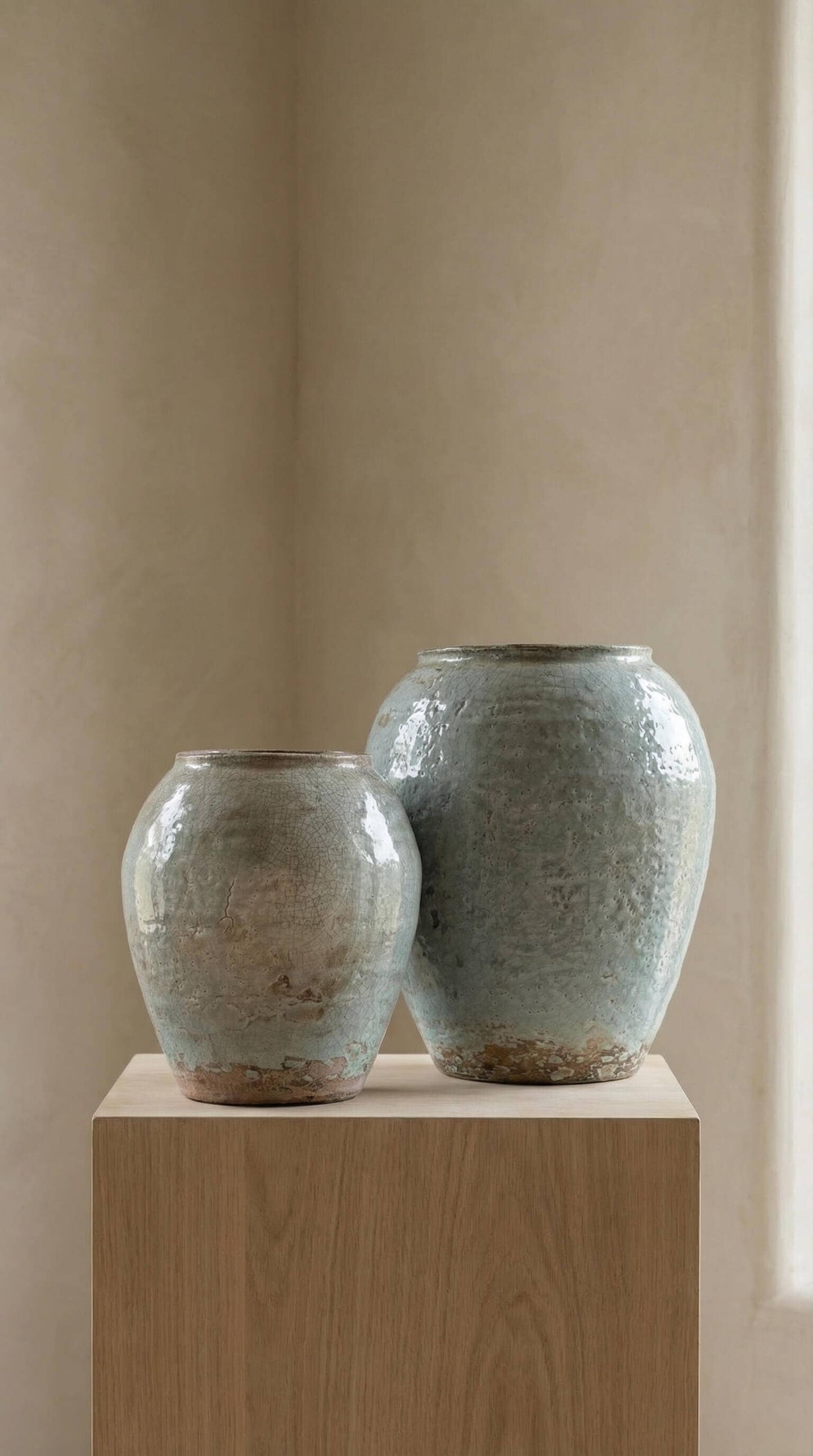 Luna Vintage Ceramic Vase