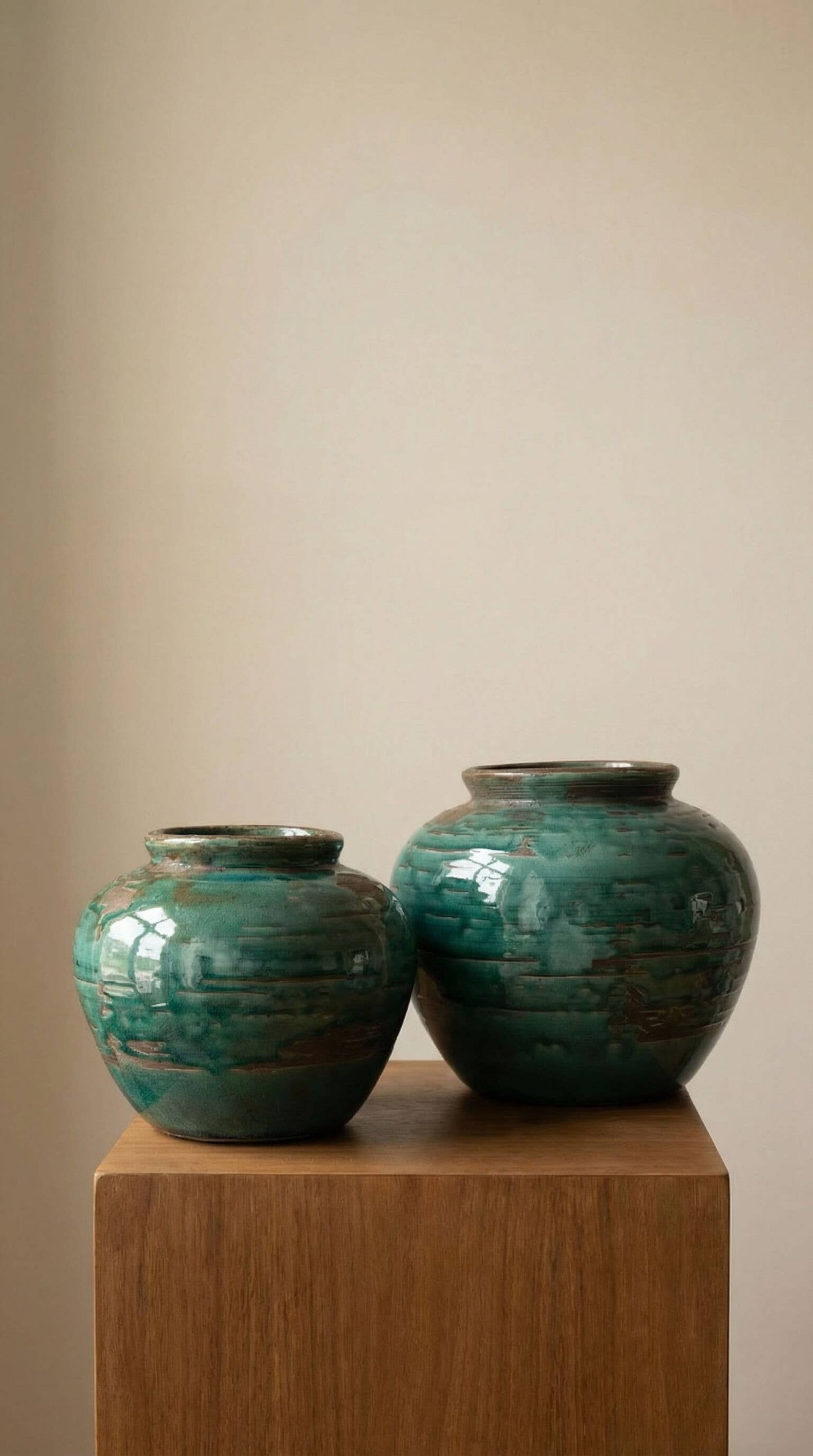 Selva Emerald Green Vase