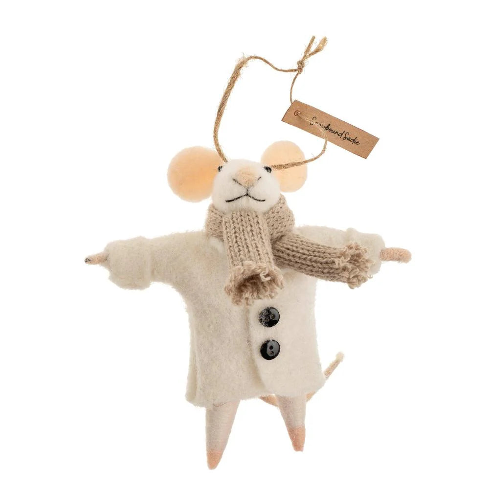 Felt Mice Ornaments