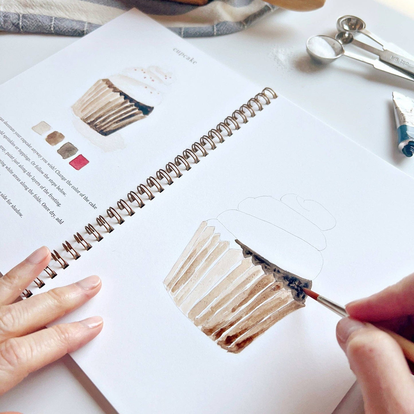 Emily Lex Watercolor Baking Workbook