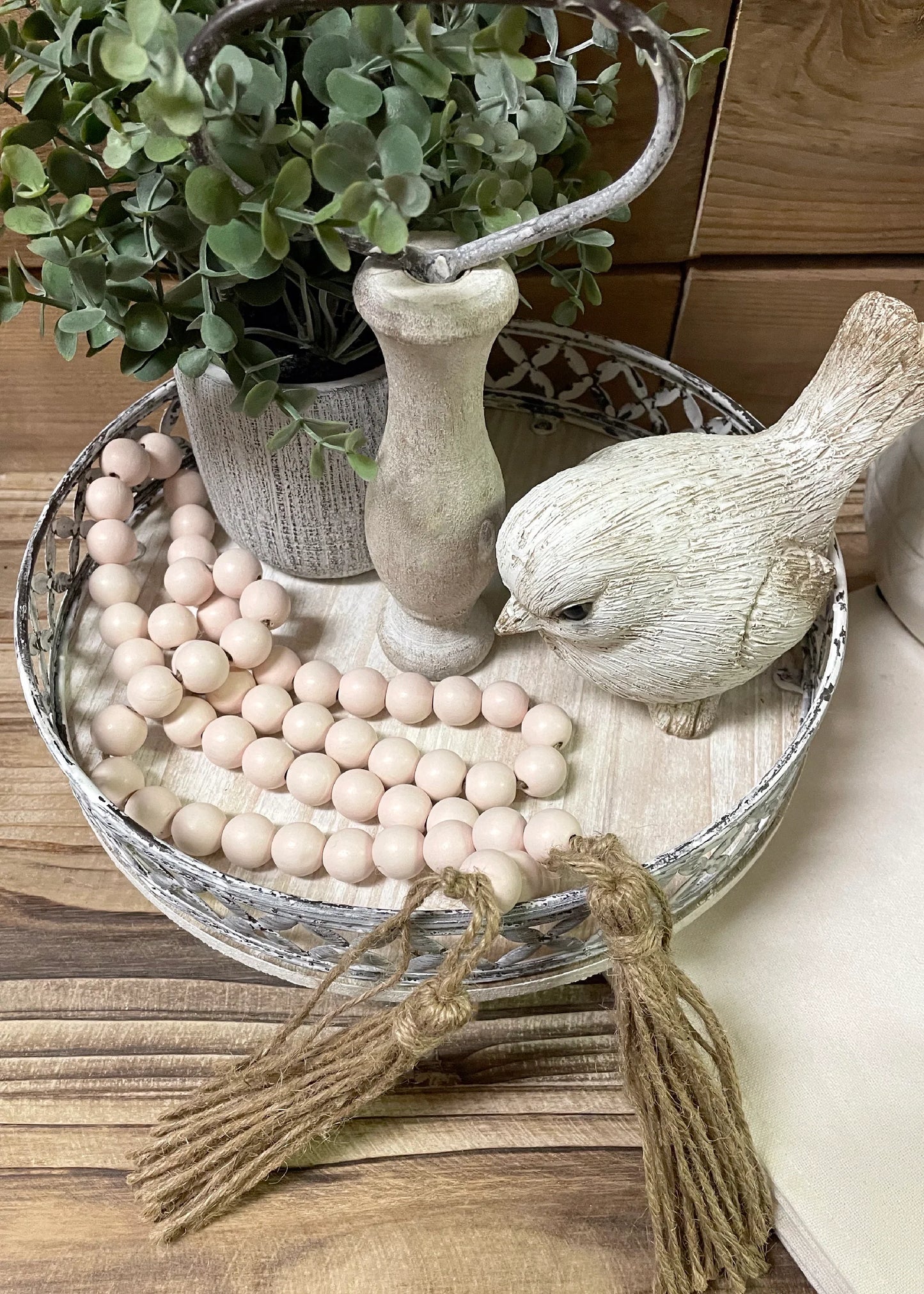 Wooden Blush Beads