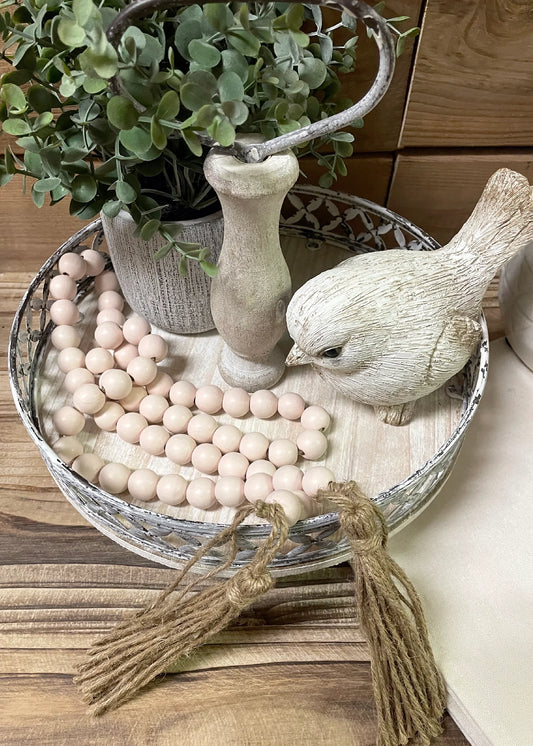 Wooden Blush Beads