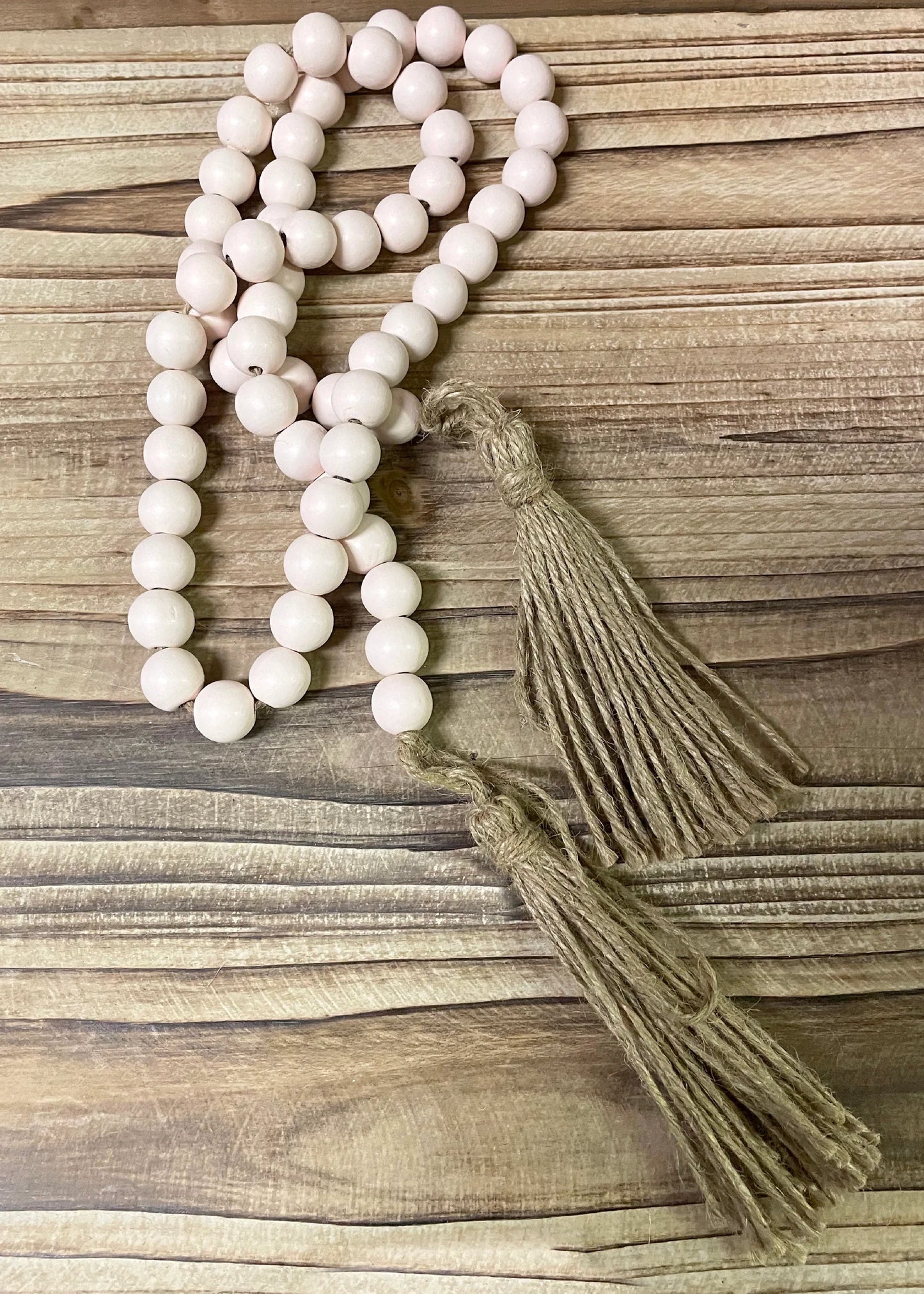 Wooden Blush Beads