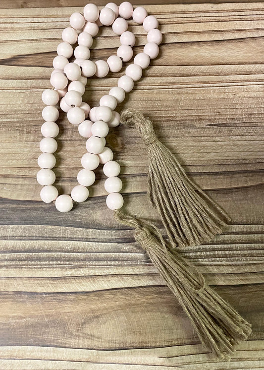 Wooden Blush Beads