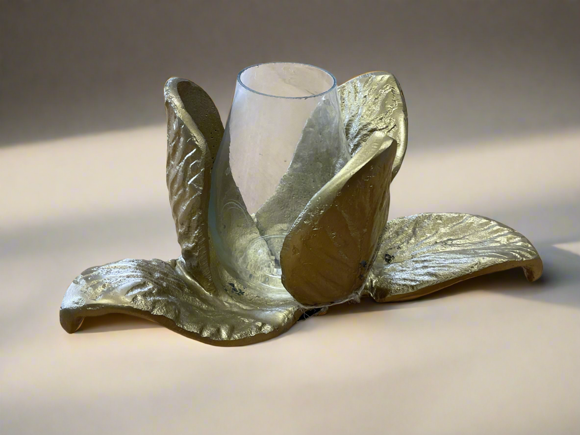 Budding Flower Sculpture