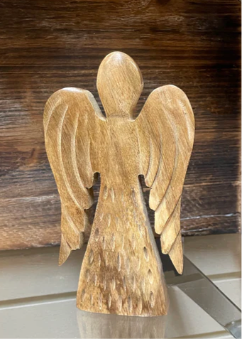 Mango Wood Angel