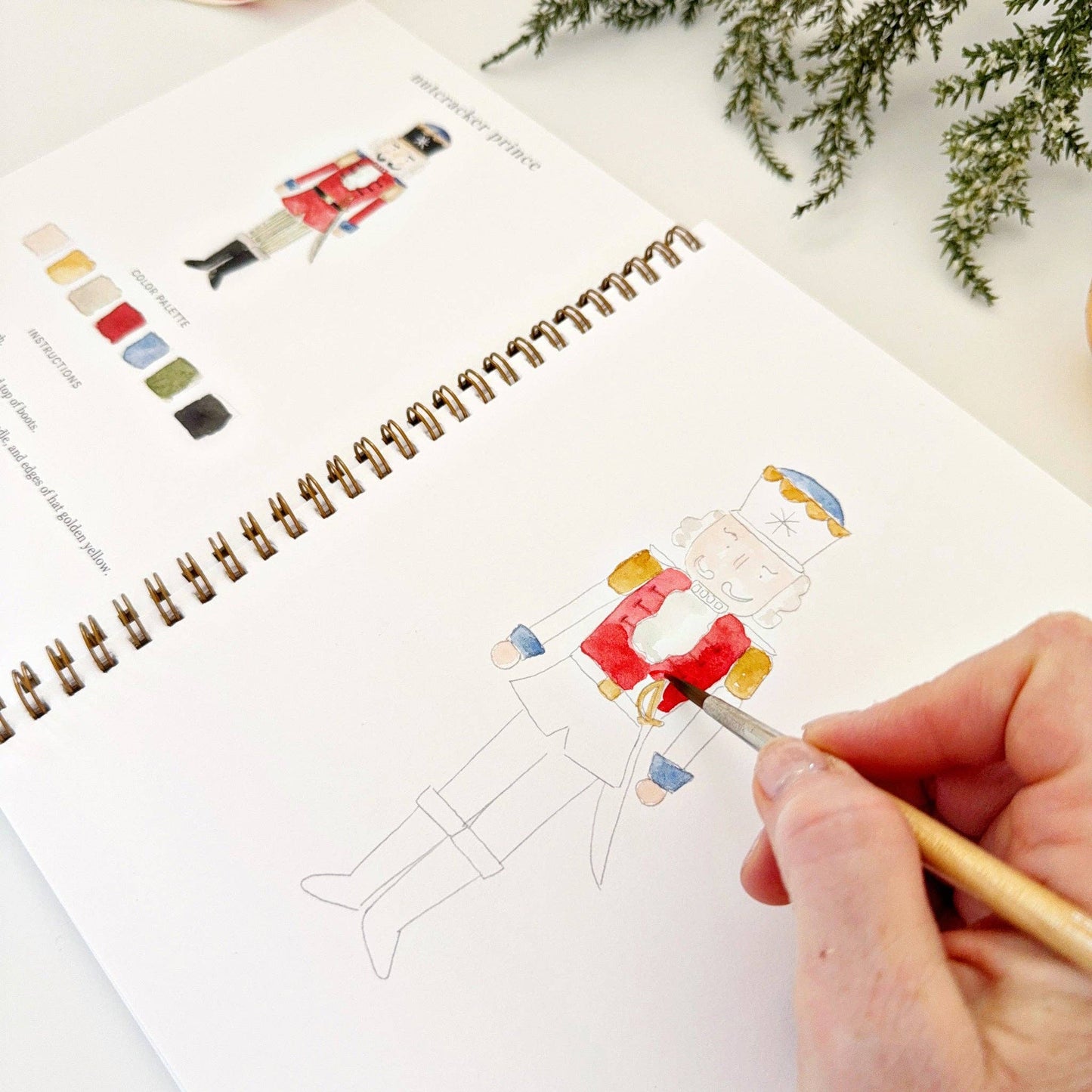Emily Lex Watercolor Nutcracker Workbook