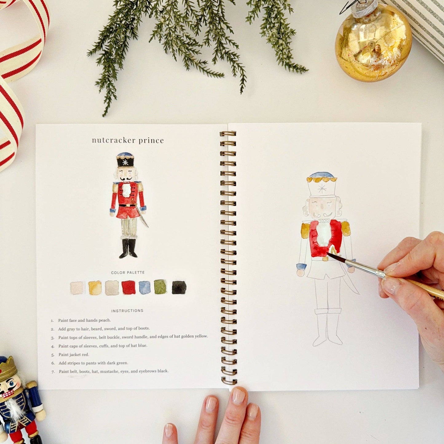 Emily Lex Watercolor Nutcracker Workbook