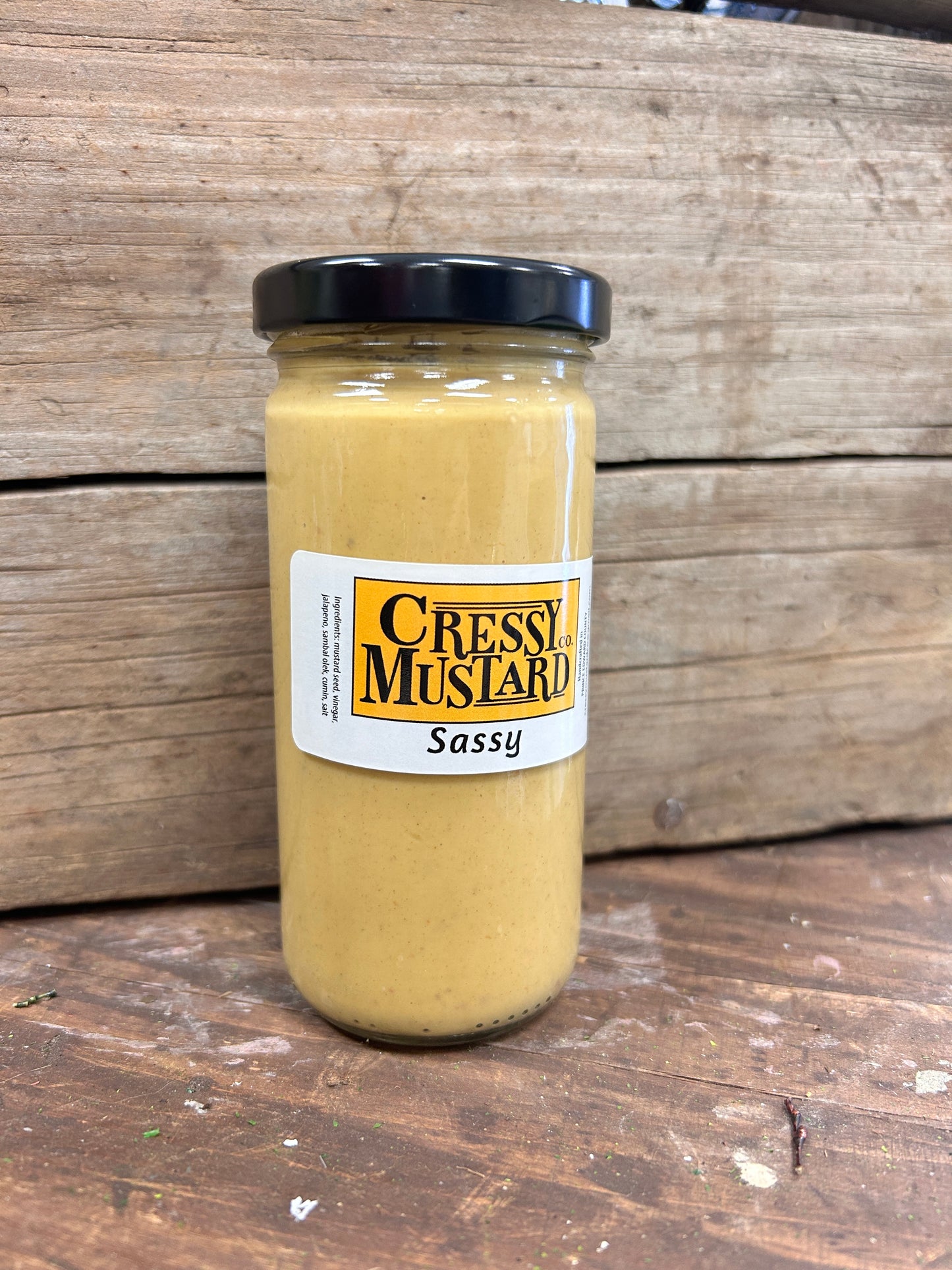 Cressy Mustard - Locally made