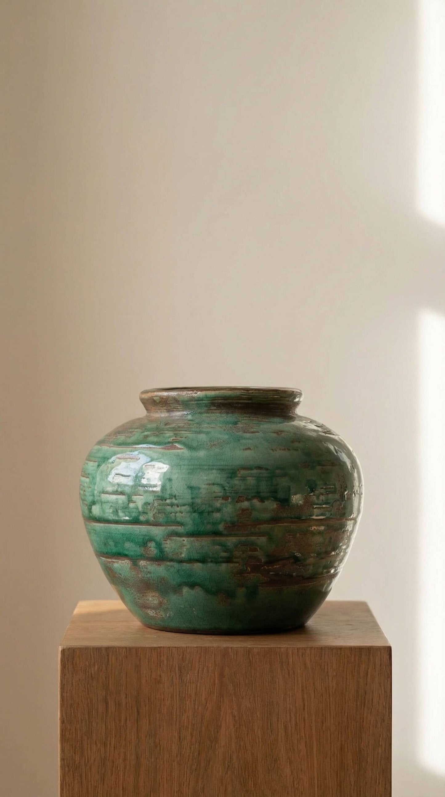 Selva Emerald Green Vase